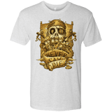 T-Shirts Heather White / Small Never Say Die Men's Triblend T-Shirt