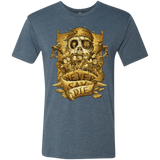 T-Shirts Indigo / Small Never Say Die Men's Triblend T-Shirt