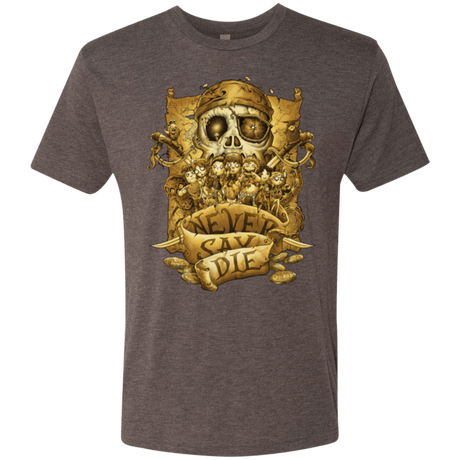 T-Shirts Macchiato / Small Never Say Die Men's Triblend T-Shirt