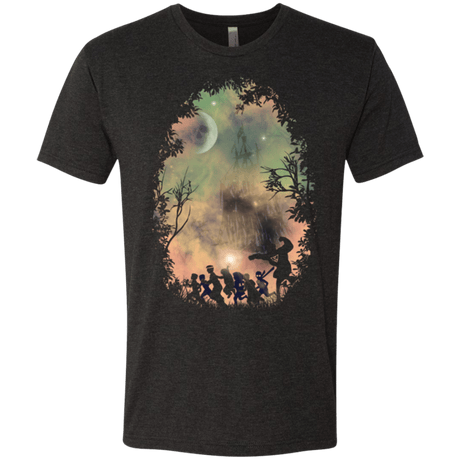 T-Shirts Vintage Black / Small never say die! Men's Triblend T-Shirt