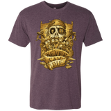 T-Shirts Vintage Purple / Small Never Say Die Men's Triblend T-Shirt
