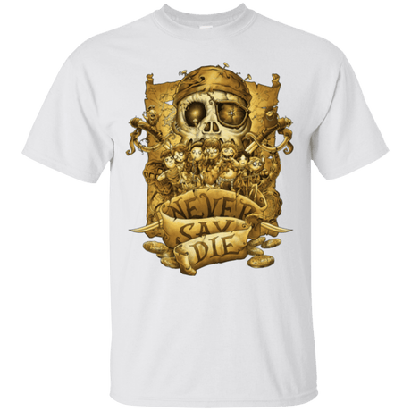 T-Shirts White / Small Never Say Die T-Shirt