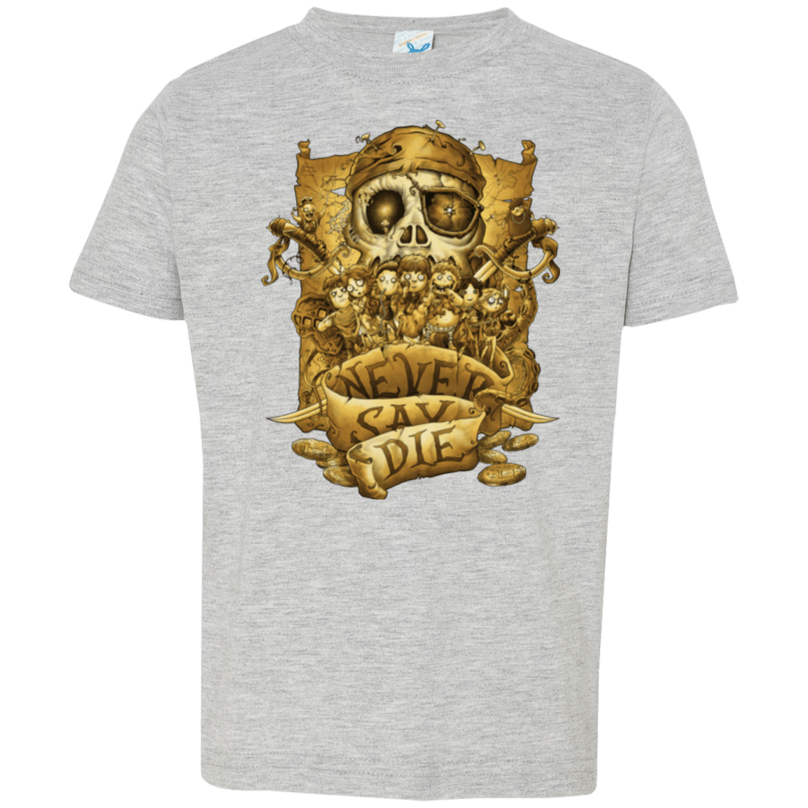 T-Shirts Heather / 2T Never Say Die Toddler Premium T-Shirt