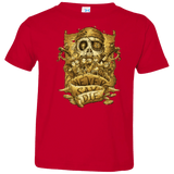 T-Shirts Red / 2T Never Say Die Toddler Premium T-Shirt