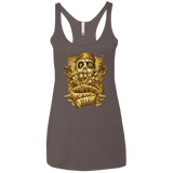 T-Shirts Macchiato / X-Small Never Say Die Women's Triblend Racerback Tank