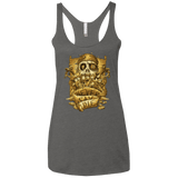 T-Shirts Premium Heather / X-Small Never Say Die Women's Triblend Racerback Tank