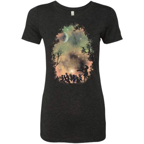 T-Shirts Vintage Black / Small never say die! Women's Triblend T-Shirt