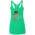 T-Shirts Envy / X-Small Never Sleep Again Women's Triblend Racerback Tank