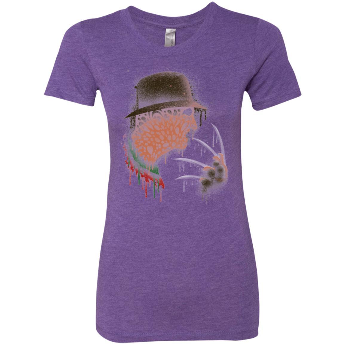 T-Shirts Purple Rush / Small Never Sleep Again Women's Triblend T-Shirt