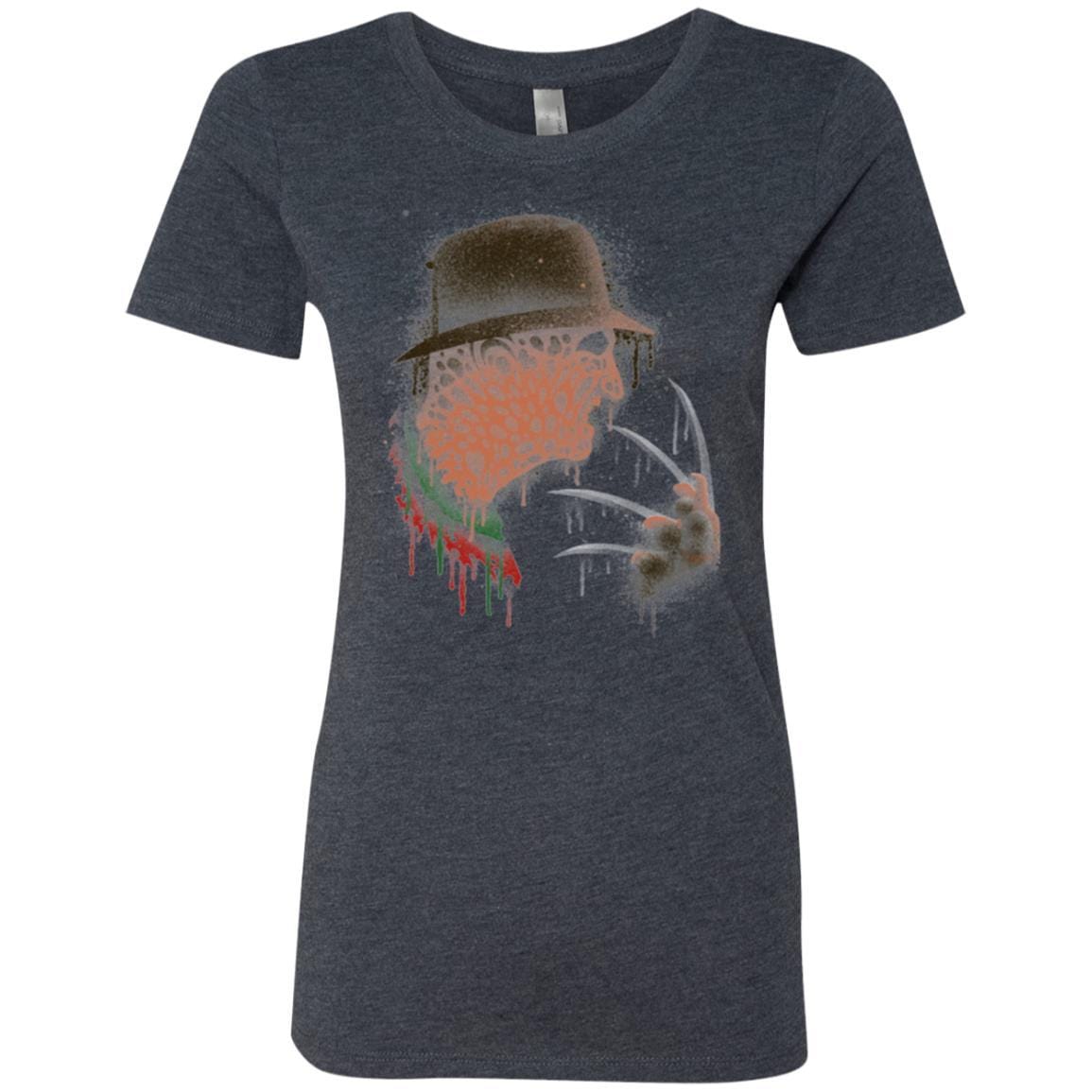 T-Shirts Vintage Navy / Small Never Sleep Again Women's Triblend T-Shirt