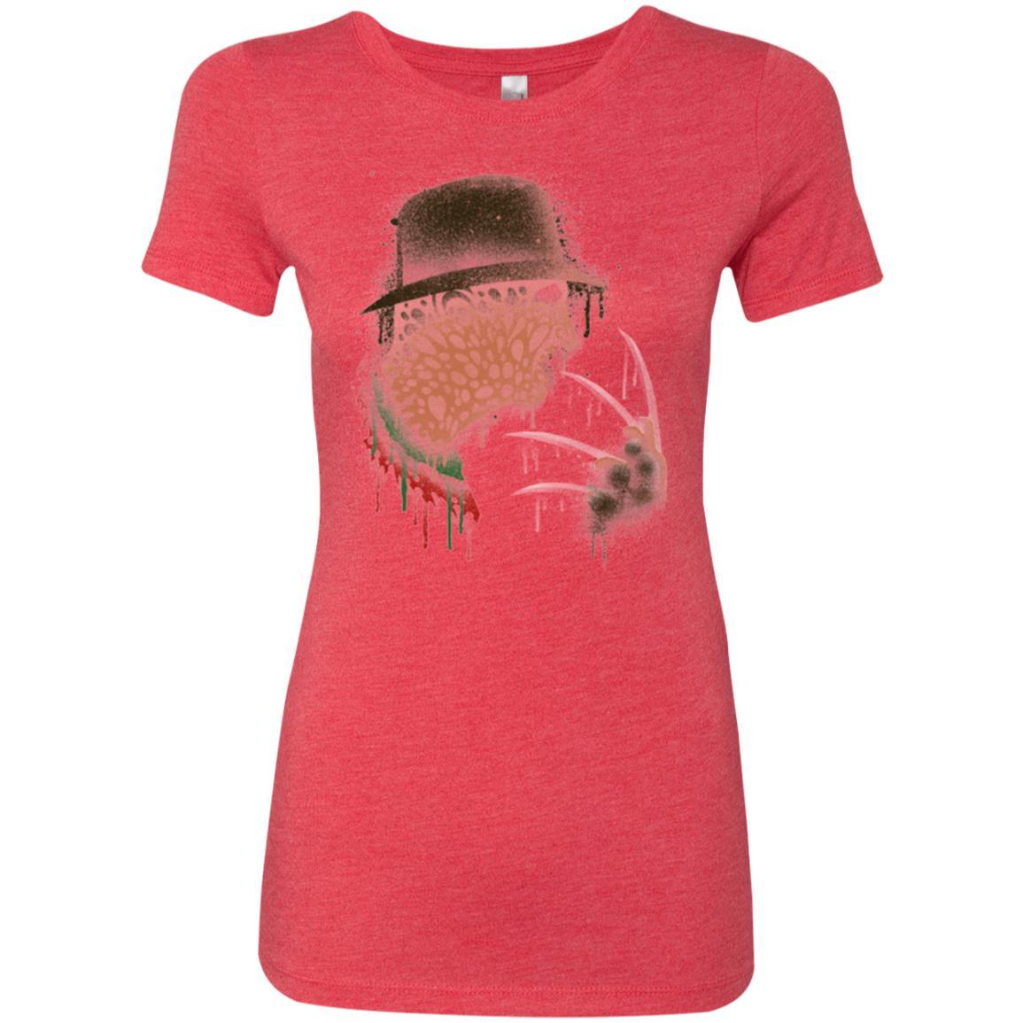 T-Shirts Vintage Red / Small Never Sleep Again Women's Triblend T-Shirt