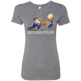 T-Shirts Premium Heather / Small Never Stand Between A Man And A Cooked Chicken Women's Triblend T-Shirt