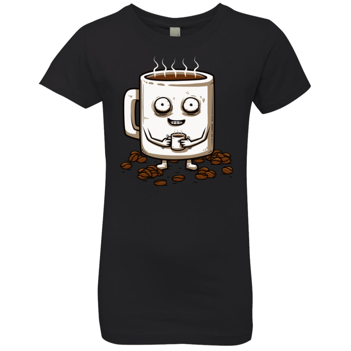 T-Shirts Black / YXS Never tired Girls Premium T-Shirt