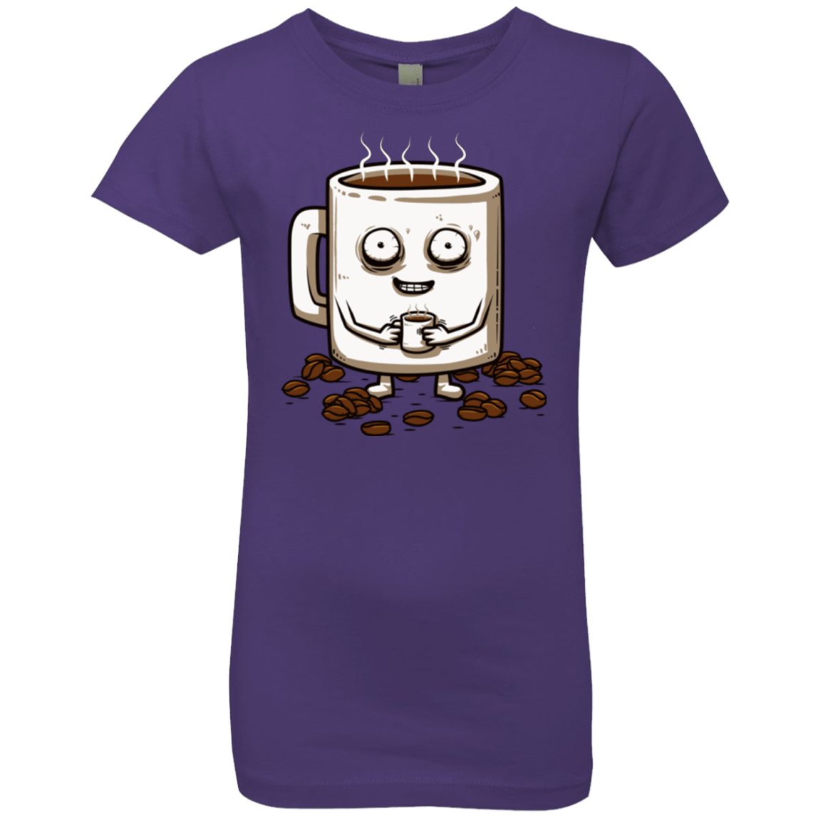 T-Shirts Purple Rush / YXS Never tired Girls Premium T-Shirt