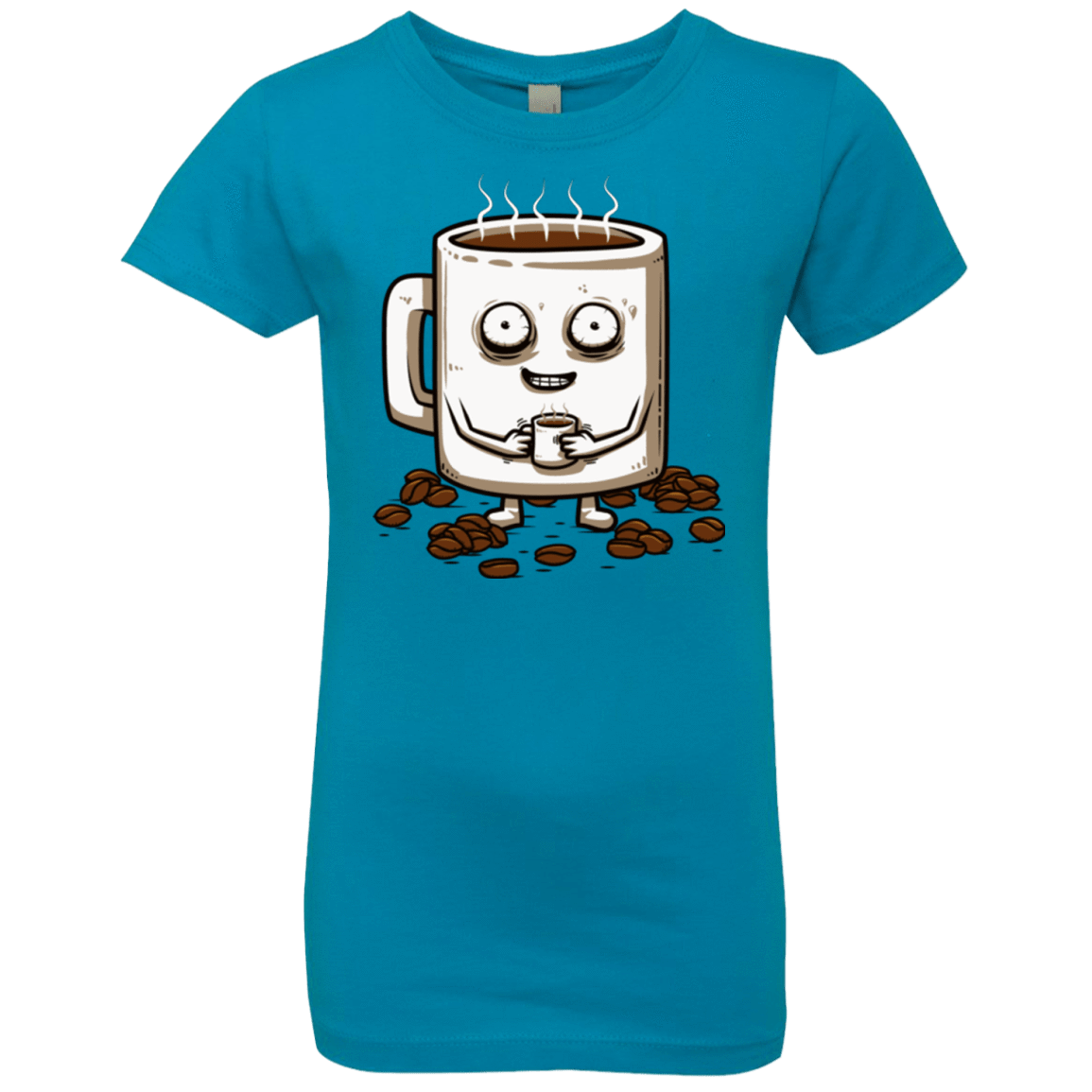 T-Shirts Turquoise / YXS Never tired Girls Premium T-Shirt