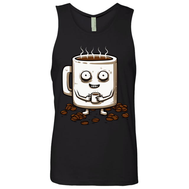 T-Shirts Black / Small Never tired Men's Premium Tank Top