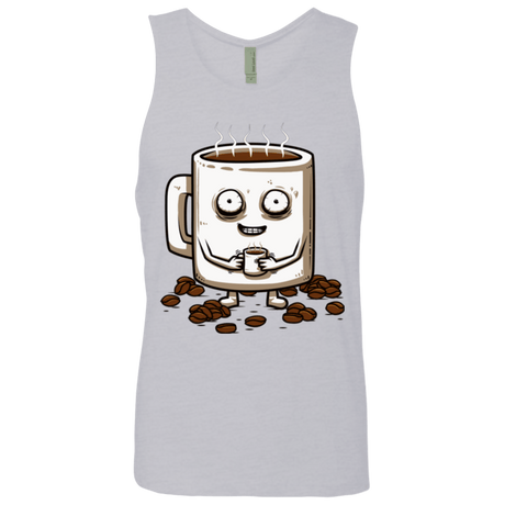 T-Shirts Heather Grey / Small Never tired Men's Premium Tank Top