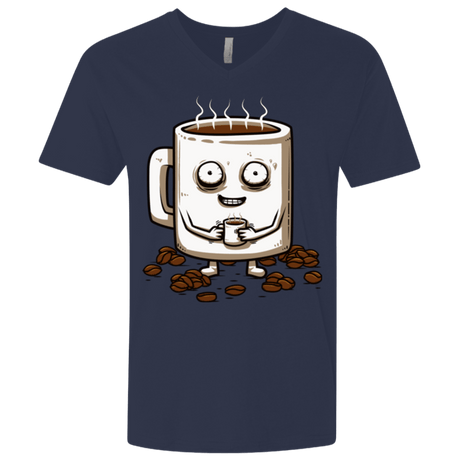 T-Shirts Midnight Navy / X-Small Never tired Men's Premium V-Neck