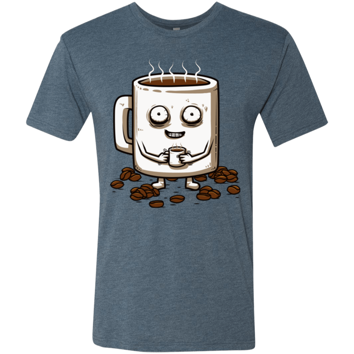 T-Shirts Indigo / Small Never tired Men's Triblend T-Shirt