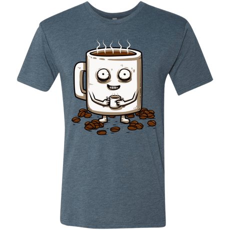 T-Shirts Indigo / Small Never tired Men's Triblend T-Shirt