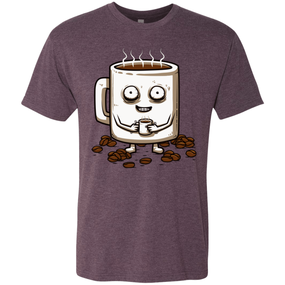 T-Shirts Vintage Purple / Small Never tired Men's Triblend T-Shirt