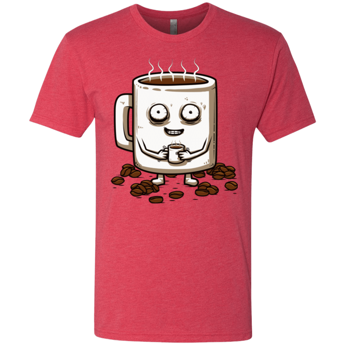 T-Shirts Vintage Red / Small Never tired Men's Triblend T-Shirt