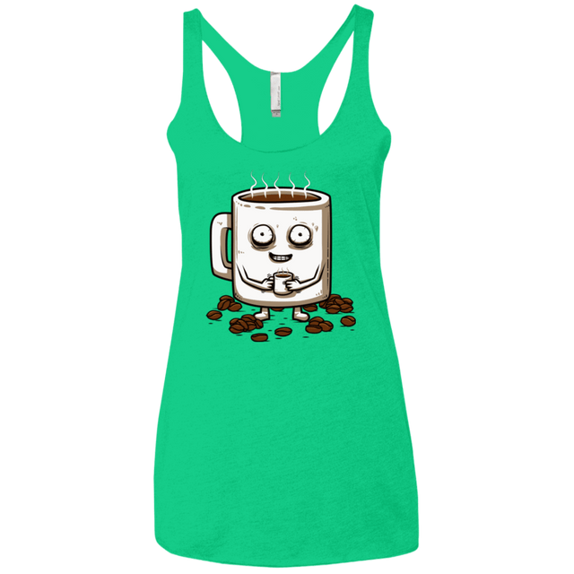 T-Shirts Envy / X-Small Never tired Women's Triblend Racerback Tank