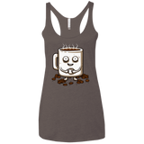 T-Shirts Macchiato / X-Small Never tired Women's Triblend Racerback Tank