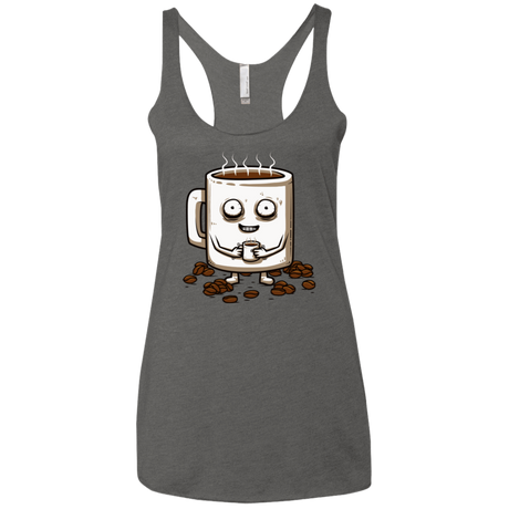 T-Shirts Premium Heather / X-Small Never tired Women's Triblend Racerback Tank