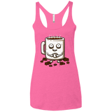 T-Shirts Vintage Pink / X-Small Never tired Women's Triblend Racerback Tank