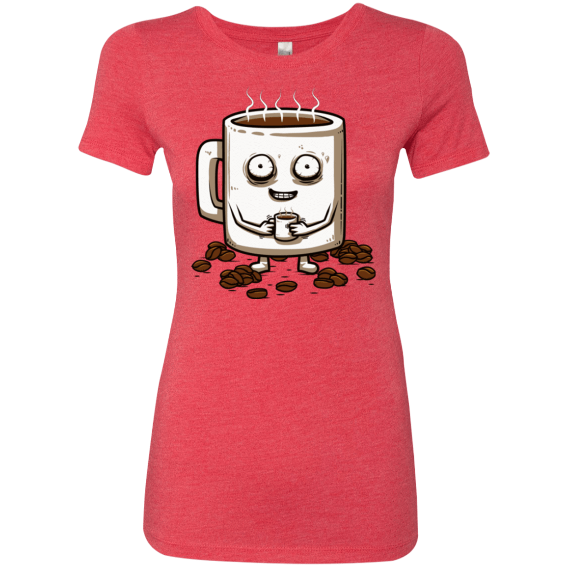 T-Shirts Vintage Red / Small Never tired Women's Triblend T-Shirt