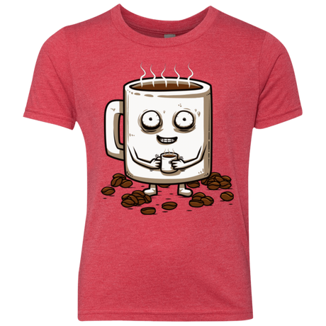 T-Shirts Vintage Red / YXS Never tired Youth Triblend T-Shirt