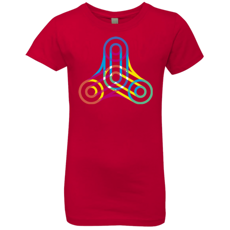 T-Shirts Red / YXS Never Win Girls Premium T-Shirt