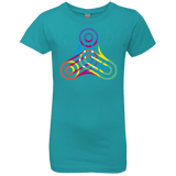 T-Shirts Tahiti Blue / YXS Never Win Girls Premium T-Shirt