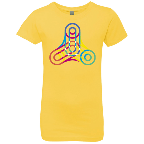 T-Shirts Vibrant Yellow / YXS Never Win Girls Premium T-Shirt