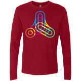 T-Shirts Cardinal / Small Never Win Men's Premium Long Sleeve