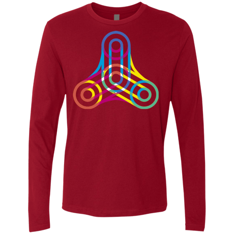 T-Shirts Cardinal / Small Never Win Men's Premium Long Sleeve