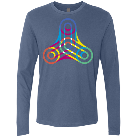 T-Shirts Indigo / Small Never Win Men's Premium Long Sleeve