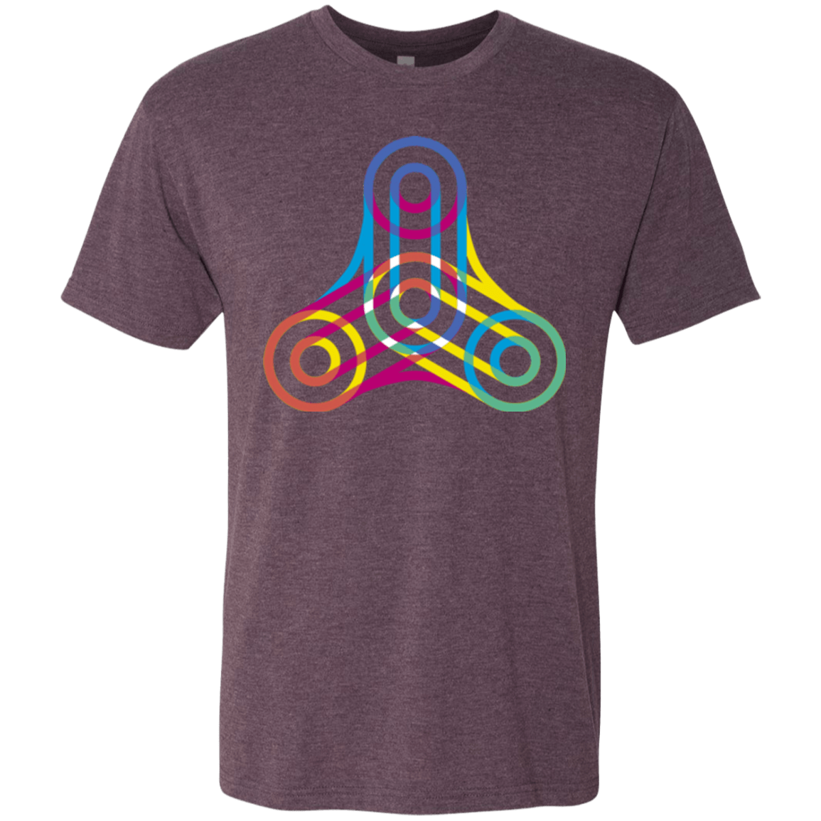 T-Shirts Vintage Purple / Small Never Win Men's Triblend T-Shirt