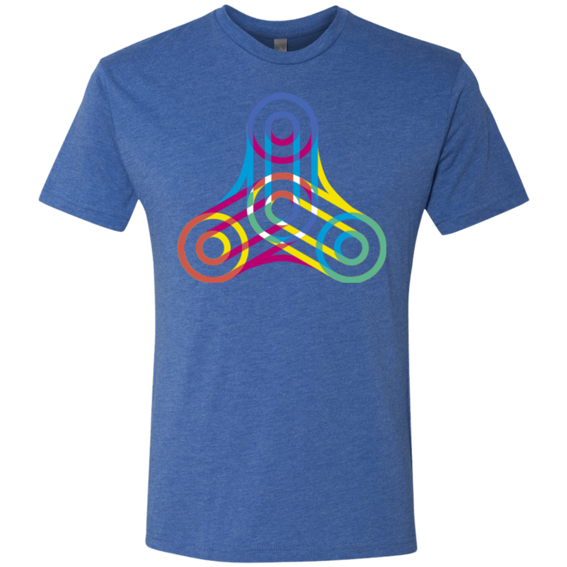 T-Shirts Vintage Royal / Small Never Win Men's Triblend T-Shirt