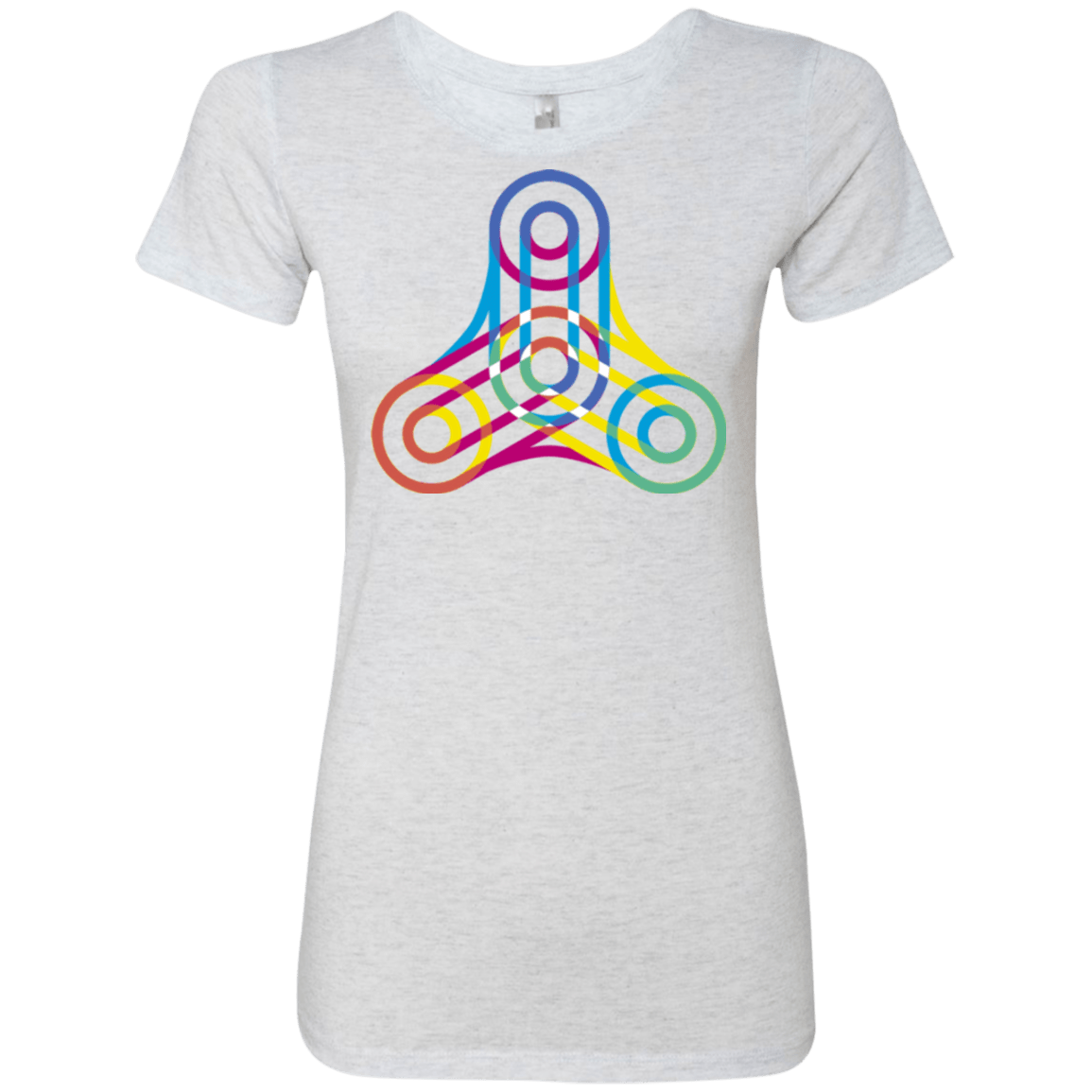 T-Shirts Heather White / Small Never Win Women's Triblend T-Shirt