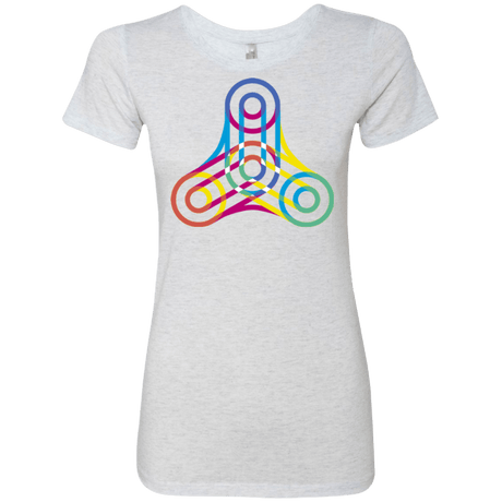 T-Shirts Heather White / Small Never Win Women's Triblend T-Shirt