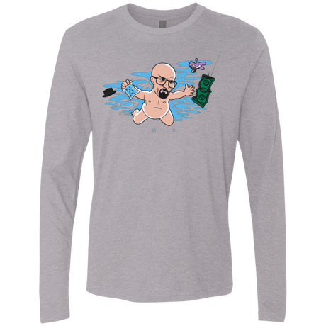 T-Shirts Heather Grey / Small NeverBad Men's Premium Long Sleeve