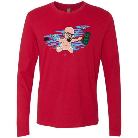 T-Shirts Red / Small NeverBad Men's Premium Long Sleeve