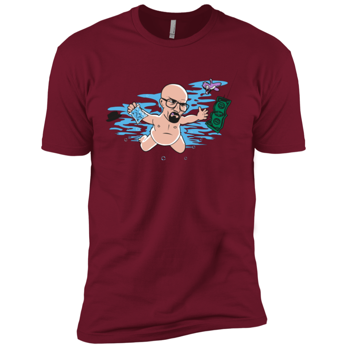T-Shirts Cardinal / X-Small NeverBad Men's Premium T-Shirt