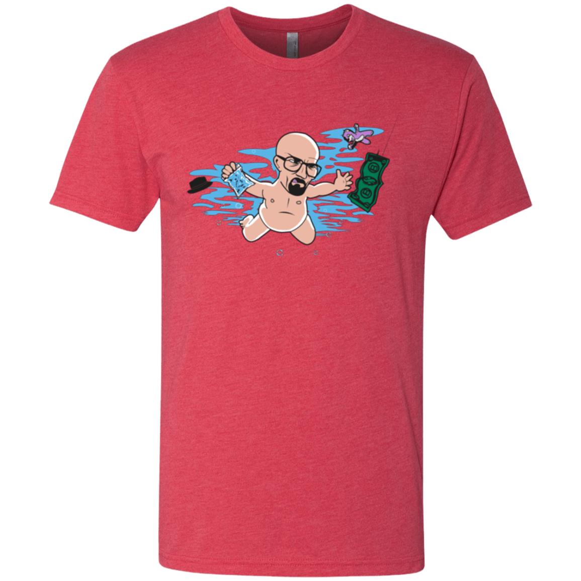 T-Shirts Vintage Red / Small NeverBad Men's Triblend T-Shirt