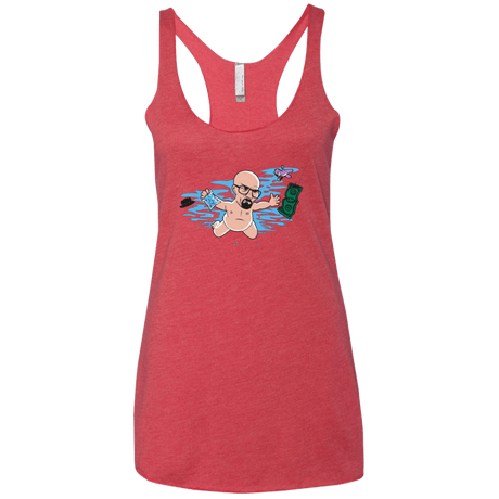 T-Shirts Vintage Red / X-Small NeverBad Women's Triblend Racerback Tank