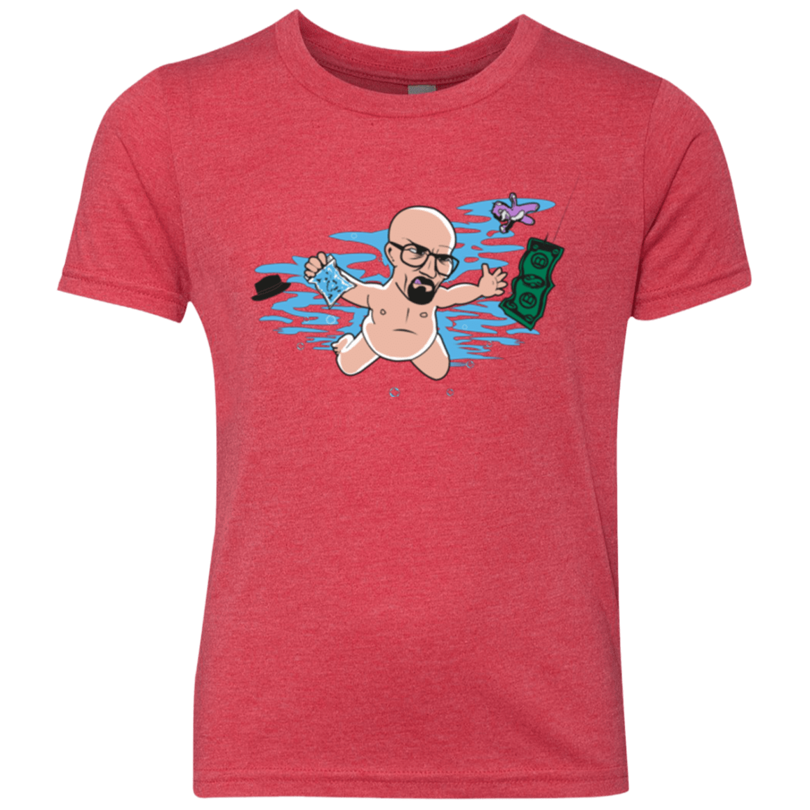 T-Shirts Vintage Red / YXS NeverBad Youth Triblend T-Shirt