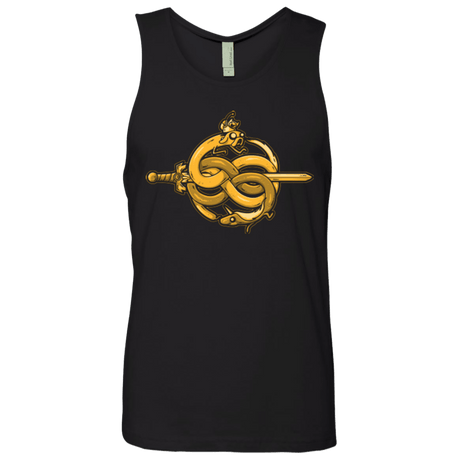 T-Shirts Black / Small Neverending Adventure Men's Premium Tank Top