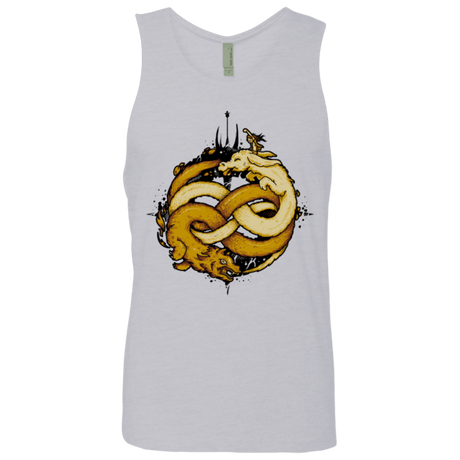 T-Shirts Heather Grey / Small NEVERENDING FIGHT Men's Premium Tank Top